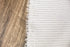 Off White and Black Pinstripe Double Crepe Woven Fabric by the yard ATW00143R